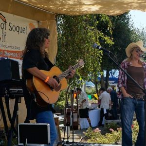 Band performing at the Taste of Soquel Event