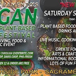 Sacramento Vegan Food Festival Official Poster